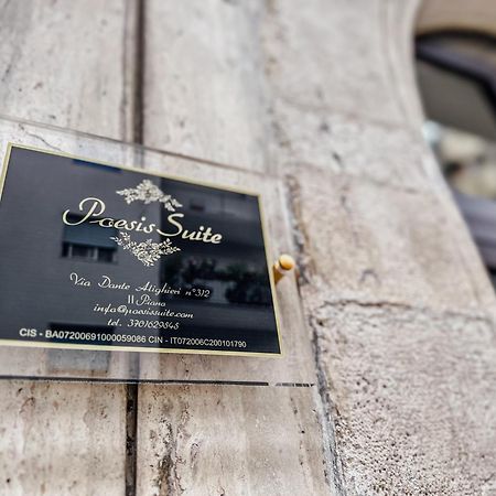 Poesis Suite Bari Exterior foto